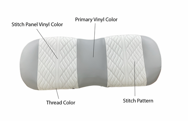 Custom Golf Cart Seat Cover & Installation