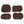 Kandi Kruiser 4P - Factory Replacement Seat Cover Set (2 Rows)